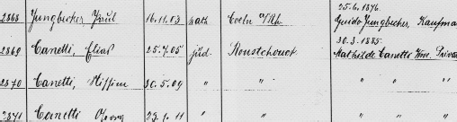 canetti pagina escolar